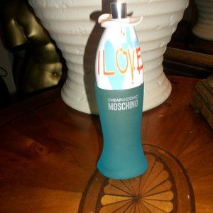Moschino Cheap & Chic I love Love EDT 3.4 oz / 100 ml Spray For Women No Lid